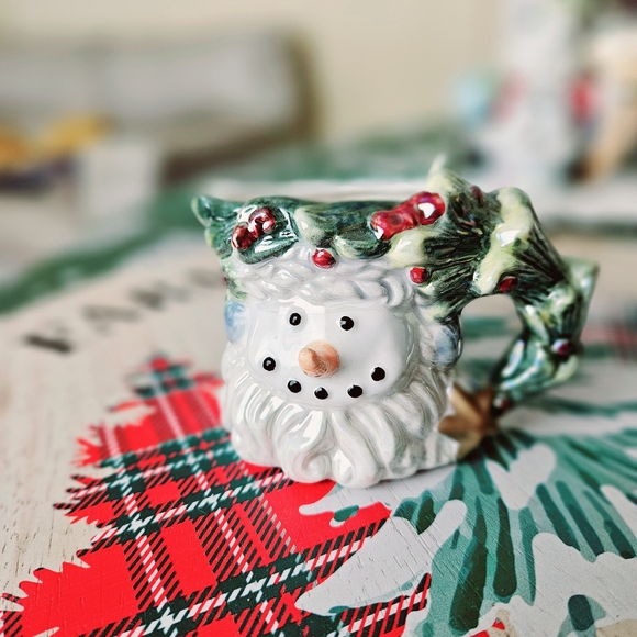 Vintage Kaldun & Bogle Snowman Children's Tea Set - Picture 4 of 6